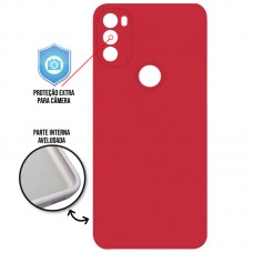 Capa Motorola Moto G71s - Cover Protector Bordô